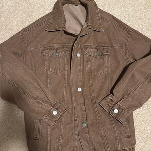 Viral women’s Brown Denim Jacket